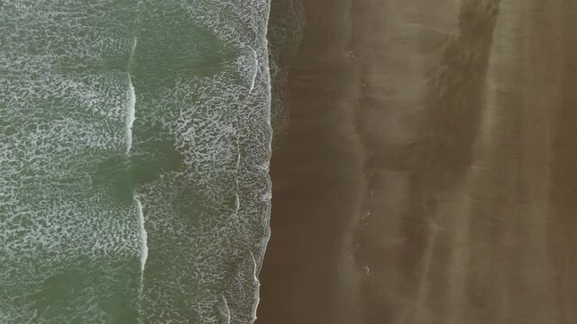 The Sematan Beach and Coastline of the most southern part of Sarawak and Borneo Island