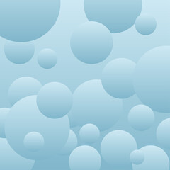 Abstract blue background with circles