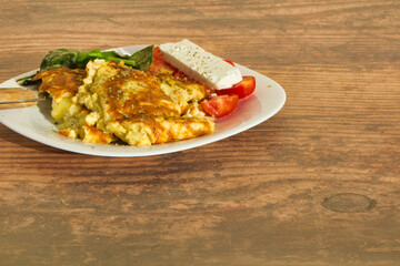 Second day of Keto, A Breakfast an Greek Omelet