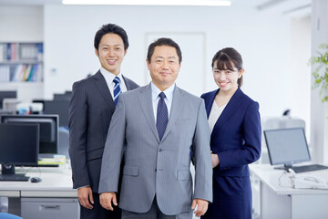 ビジネス　会社員　ポートレート