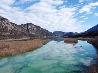 Isar , Walchensee und Sylvensteinsee Luftbilder