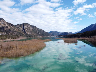 Isar , Walchensee und Sylvensteinsee Luftbilder