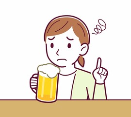 Young woman in a cardigan_ramen