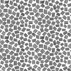 Abstract vector seamless pattern. Hand drawn hatches. Marker Illustration. Wallpaper, wrapping design