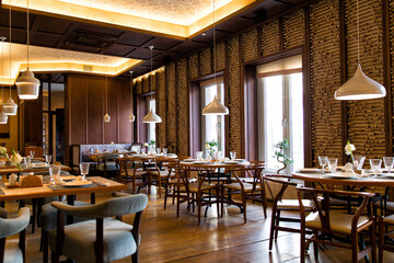 Interior of the Chinese restaurant