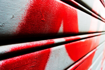 Close-up of urban graffitis painted on the wall for  your creative design