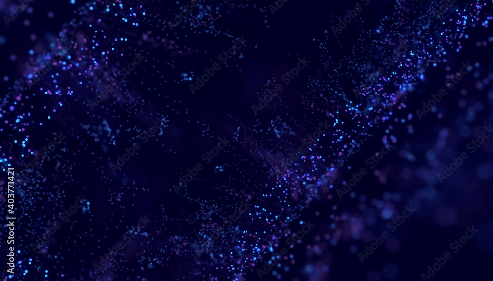 Poster abstract color art particle background