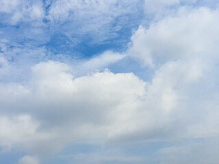 blue sky with clouds