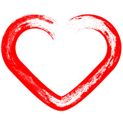 Set of Hearts . Grunge stamps collection.love Shapes for your design.Distressed symbols. Textured Valentine's Day signs.Vector illustration.