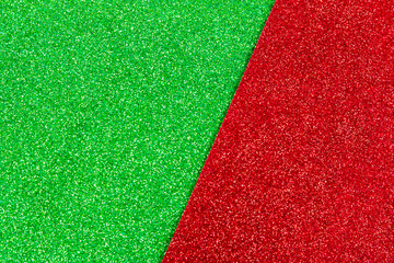 Trending colors in 2021. Abstract green red background. Abstract geometric background for design.
