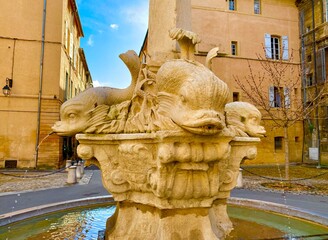 fountain in Aix en Provence