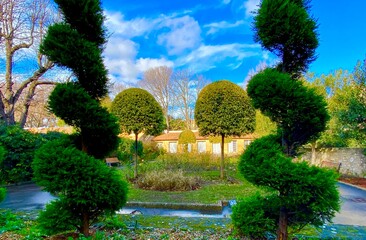 fountain in the park