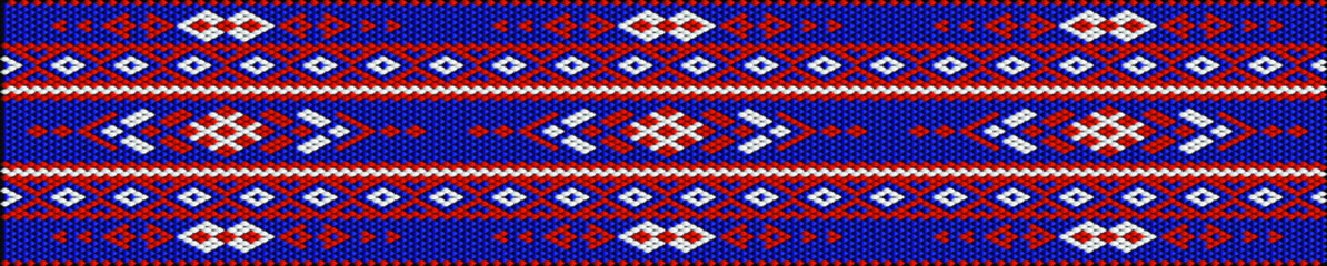 Traditional ethnic ornament for use on fabrics, tiles, ceramics and other interior details.