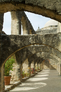 Mission San Jose, San Antonio, Texas, USA.