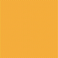 Illustration with repetitive geometric shapes, trendy color # FFCC66 Illuminating. Abstract background for web pattern, wallpaper, digital graphics, packaging, objects and artistic decor.