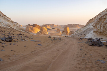 White desert