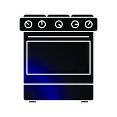 Obraz premium Stove oven icon design. Stove icon. cooking symbol. vector illustration