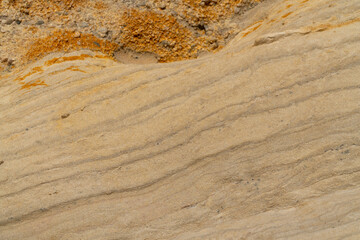 Fototapeta premium Extreme macro close up of surface Rock pattern. Stone texture and background. Rock Abstract Background