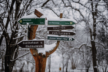 Thüringer Wanderschild