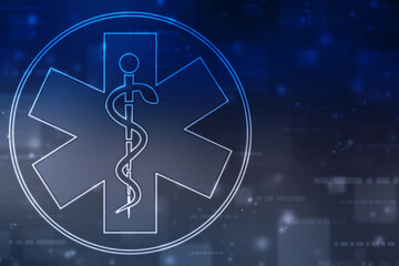 Abstract Medical and health care background, Medical Science concept