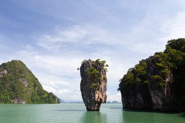 Naklejka premium Khao Phing Kan island view, Thailand