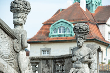Obraz premium Art Nouveau spa facility Sprudelhof, Bad Nauheim