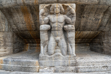 Relief on the fountain of the Art Nouveau spa facility Sprudelhof, Bad Nauheim