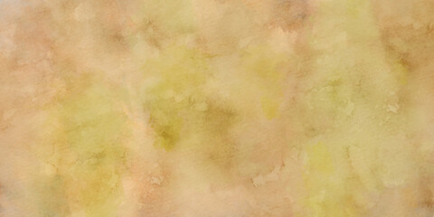 Watercolor Wallpaper Background Cold Yellow and Beige Tone