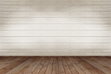 empty room with wooden floor