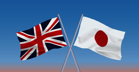 日英国旗 © suzunone