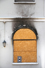 Appartement Destroyed By Fire