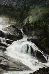 Norwegen Wasserfall