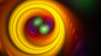 Fantasy colorful chaotic fractal texture.