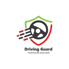 driving guard icon vector illustration design template