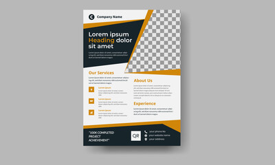 flyers design template, Brochure creative design, Business brochure flyer design,  modern flyer design, modern template, Vector flyer