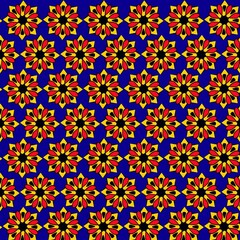 Illustration of vintage tribal pattern for beautiful print for book cover and shirt.