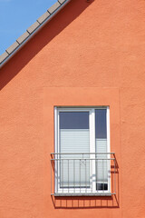 Roof Edge And Window Railing Cast Shadows