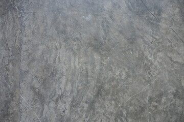Cement wall in dark grey tone with stain and texture for background and decoration 