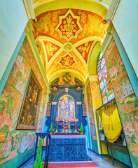 Chapel in St. Bernard of Siena Church, Krakow, Poland