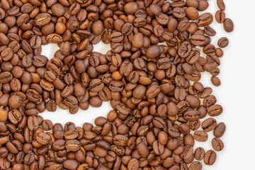 Laughing face - coffee beans