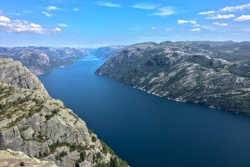 Norway view on lake