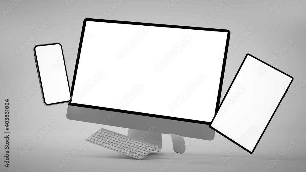 Aufkleber responsive floating responsive design