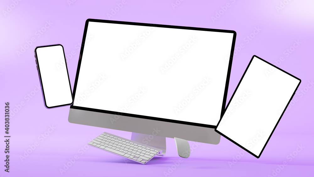 Aufkleber responsive floating responsive design