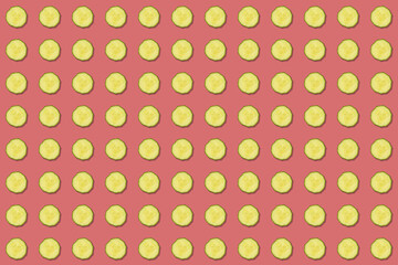 cucumber slice - wallpaper red