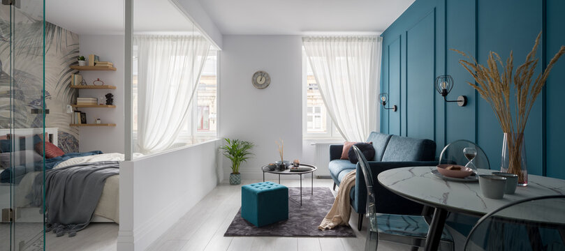 Small and elegant studio apartment