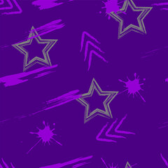 Seamless urban pattern with geometric elements.