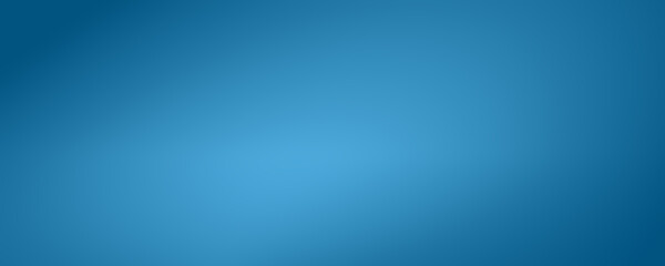 Saturated sky blue gradient background. Beautiful ocean abstract banner.