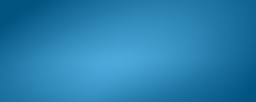 Saturated sky blue gradient background. Beautiful ocean abstract banner.