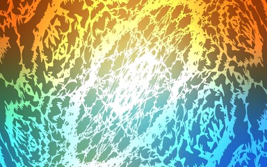 Light Blue, Yellow vector natural abstract pattern.