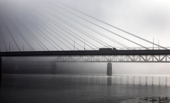 Veterans Memorial Bridge over the Ohio River